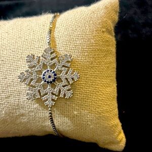 Stainless Steel Snowflake Jewelry, Bracelet Winter